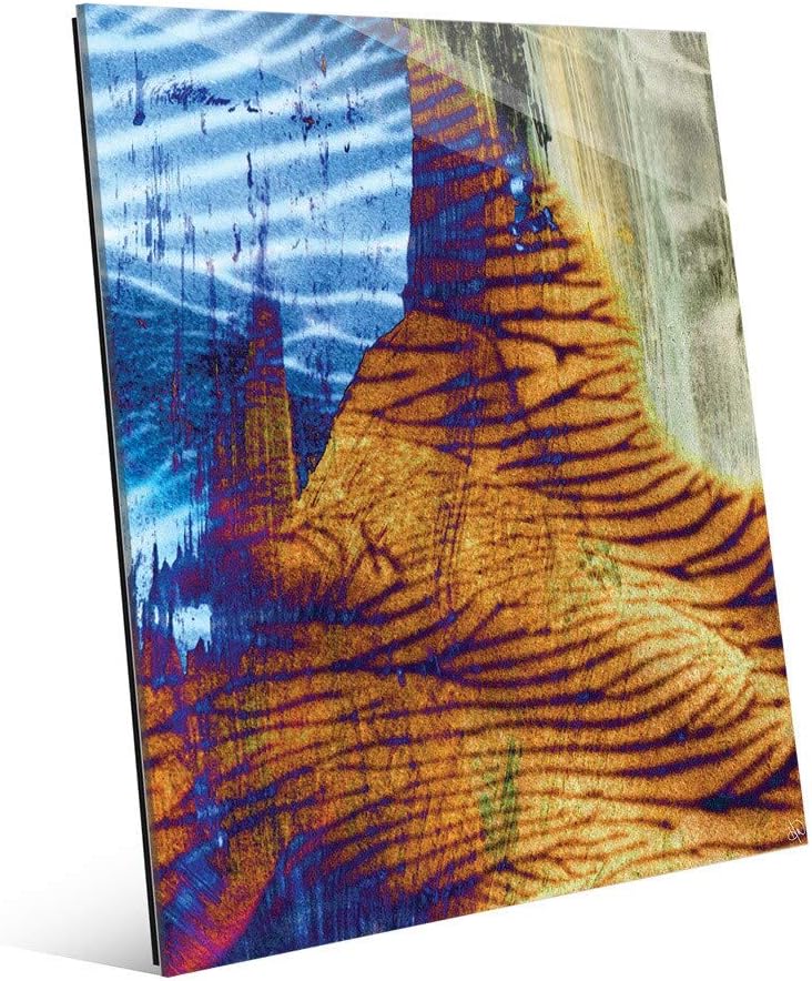 Glass Wall Art Print 16" X 20" 1" Modern Contemporary