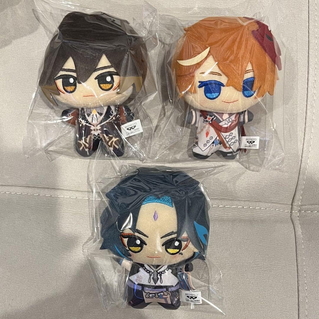 原神 ちびぐるみ 鍾離 タルタリヤ セット