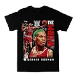 Dennis Rodman Rebound Black T-Shirt