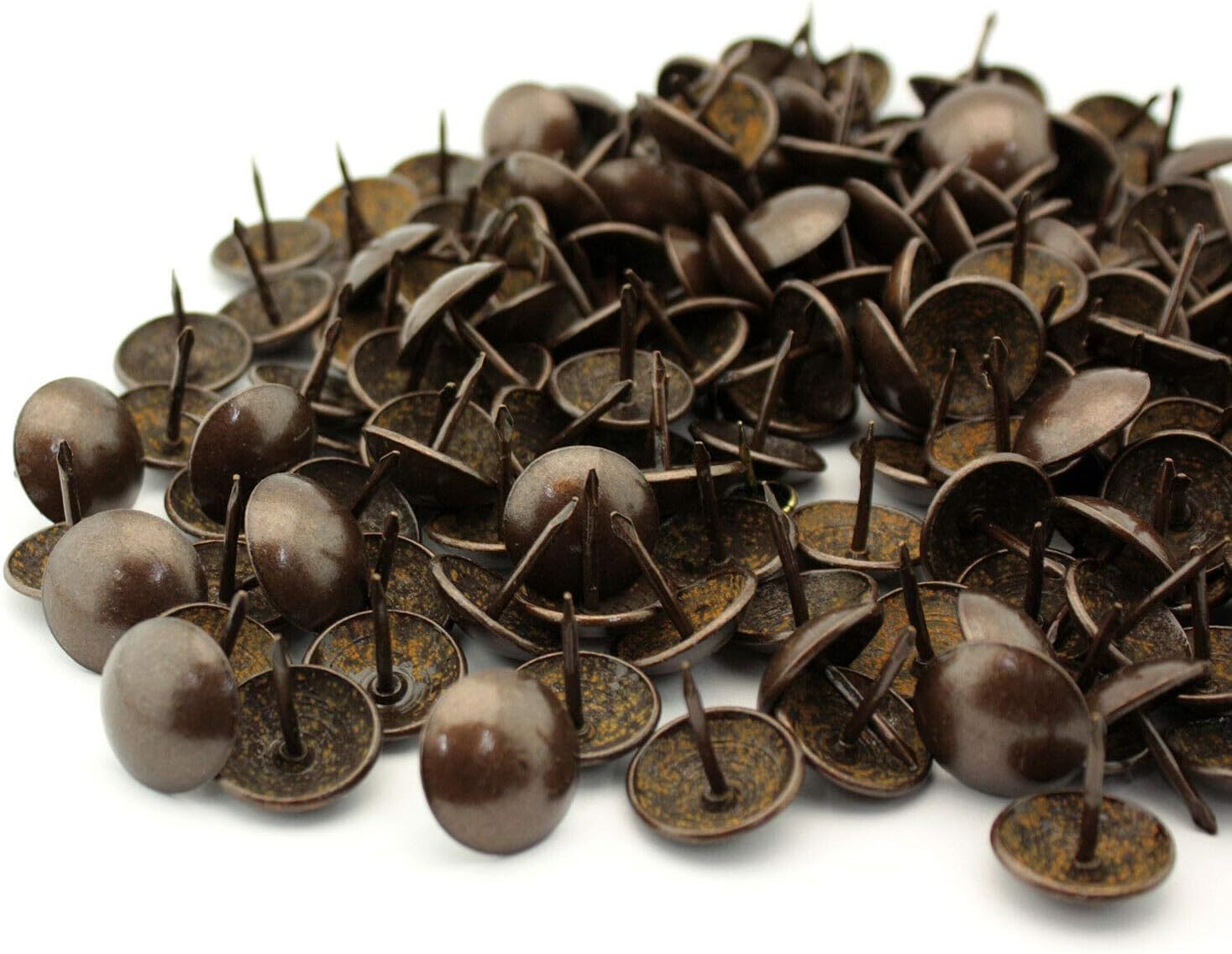 C.S. Osborne 250 Pcs 1" Diameter Antique Oxidized Nail #6995-AO Tacks