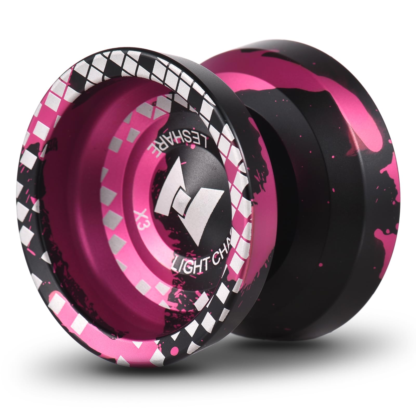 Yoyoball Profesional de aleación de Aluminio Sensible con rodamiento no Sensible para Principiantes Profesionales, 2 uds.