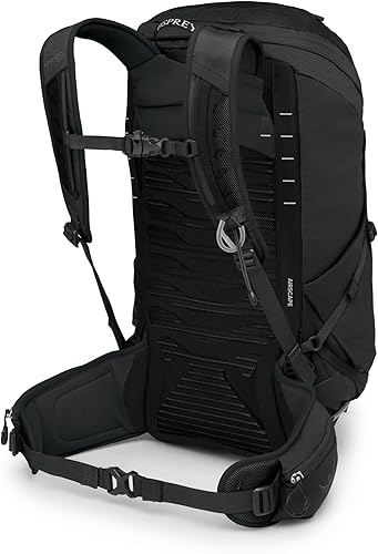 Miniatura 7 de Osprey Talon 26L Mochila de senderismo ligera para hombre, mochila para viajes y campamento, negrogris carbón