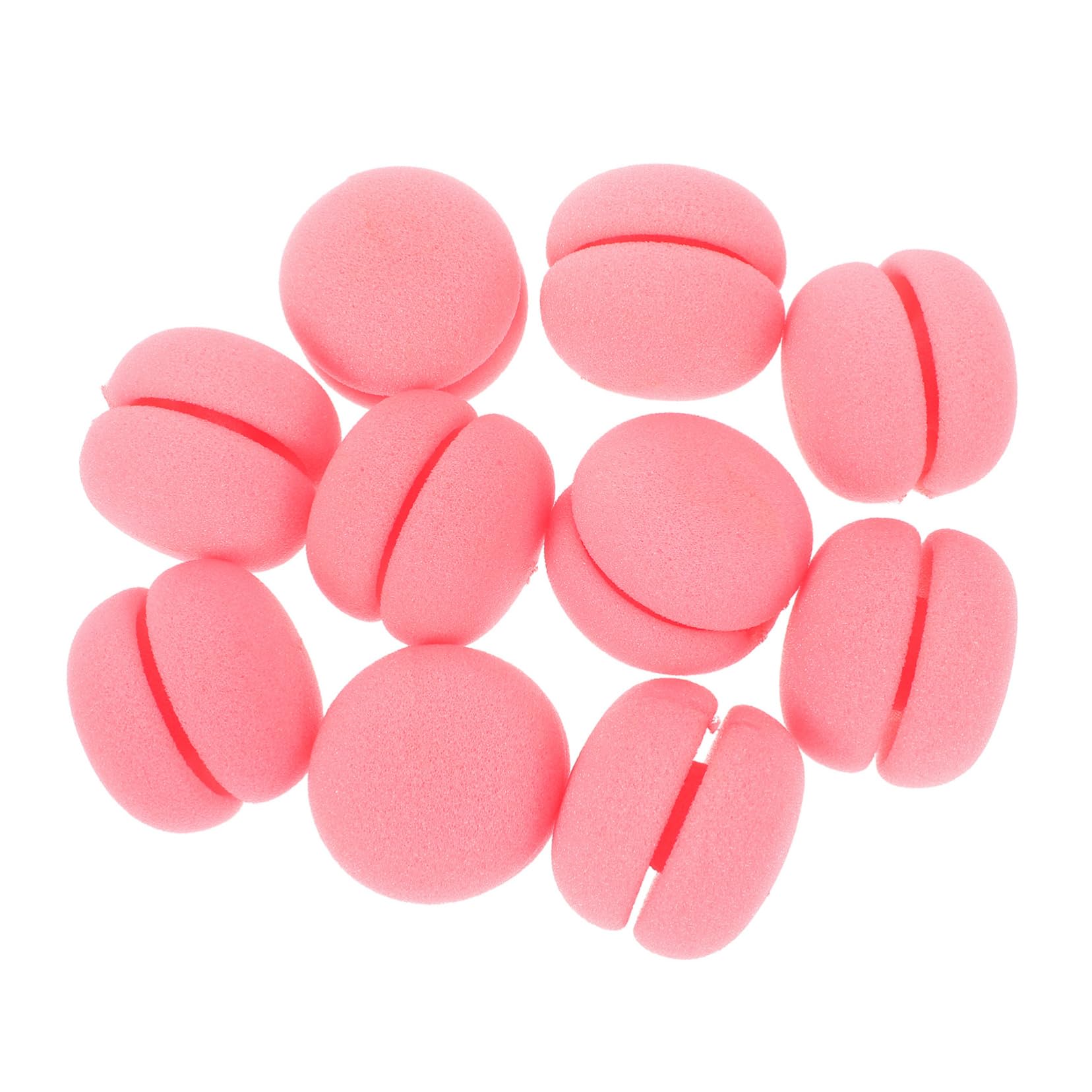NOLITOY 10pcs Sponge Hair Rollers For Women Mushroom Shaped Curlers For Short And Long Hair Styling Tools Hair Care Rollers For Natural Curls