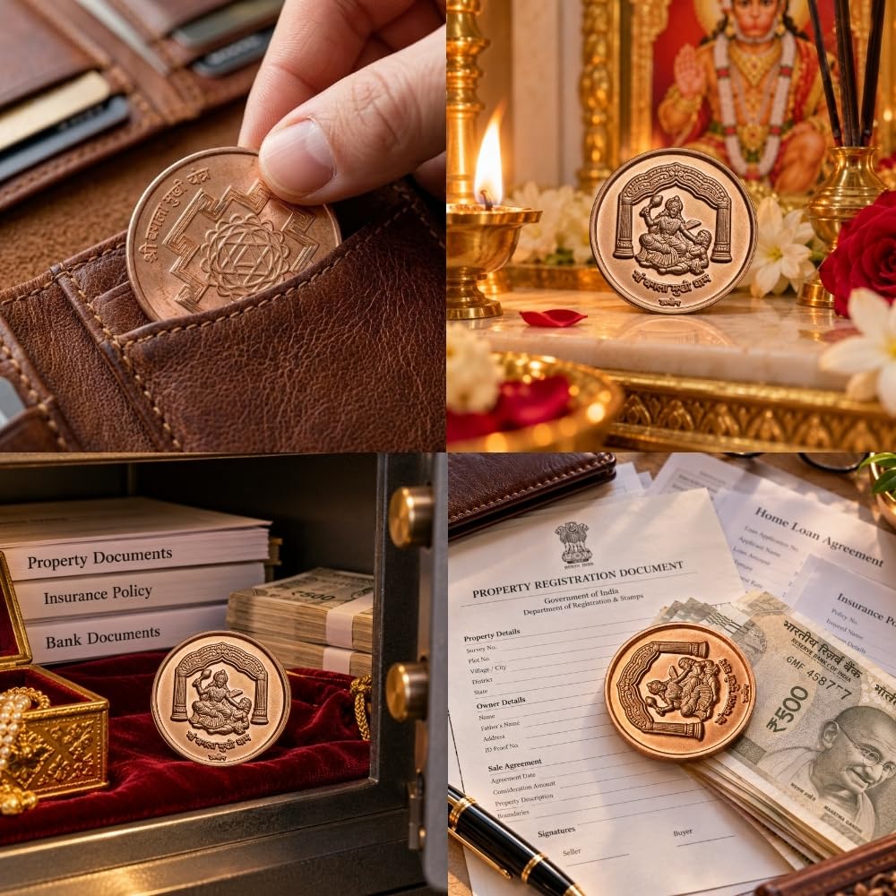 Maa Baglamukhi Coin - Protection & Energy -3