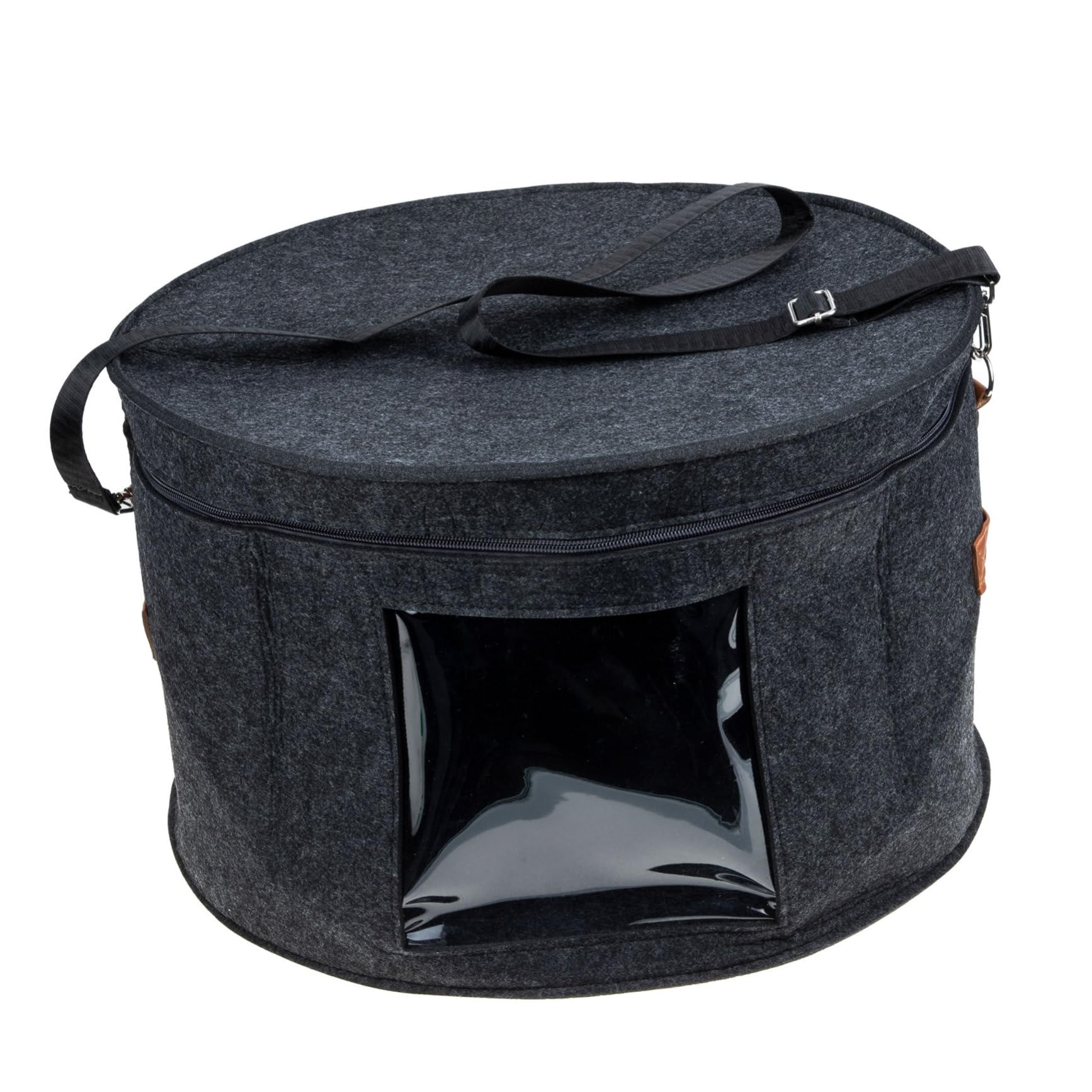 OHPHCALL Sleek Hat Travel Case Large Hat Organizer Box Sock Case Household Hat Storage Underwear Organizer Multifunctional Storage Box