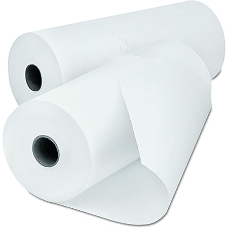 Universal 35752 Economical Thermal Facsimile Paper, 1/2" Core, 8-1/2" x 98 ft (Case of 6)