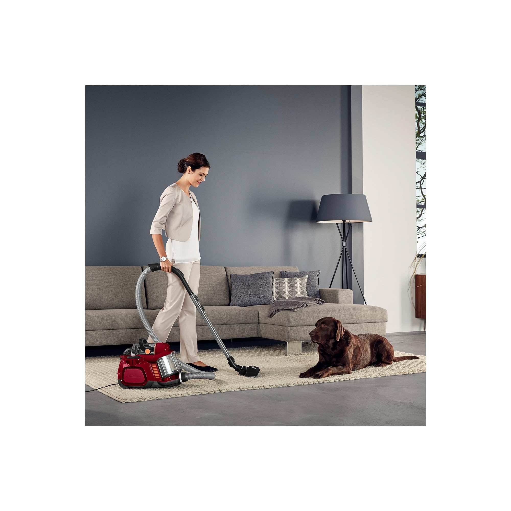 AEG LX7 – 2 CR a pavimento Aspirapolvere, 750 W, peperoncino rosso