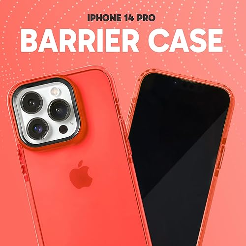 Miniatura 2 de SteepLab Funda de barrera para iPhone 14 Pro (2022, pantalla de 6.1 pulgadas), funda absorbente de impactos con protección de cuerpo completo y