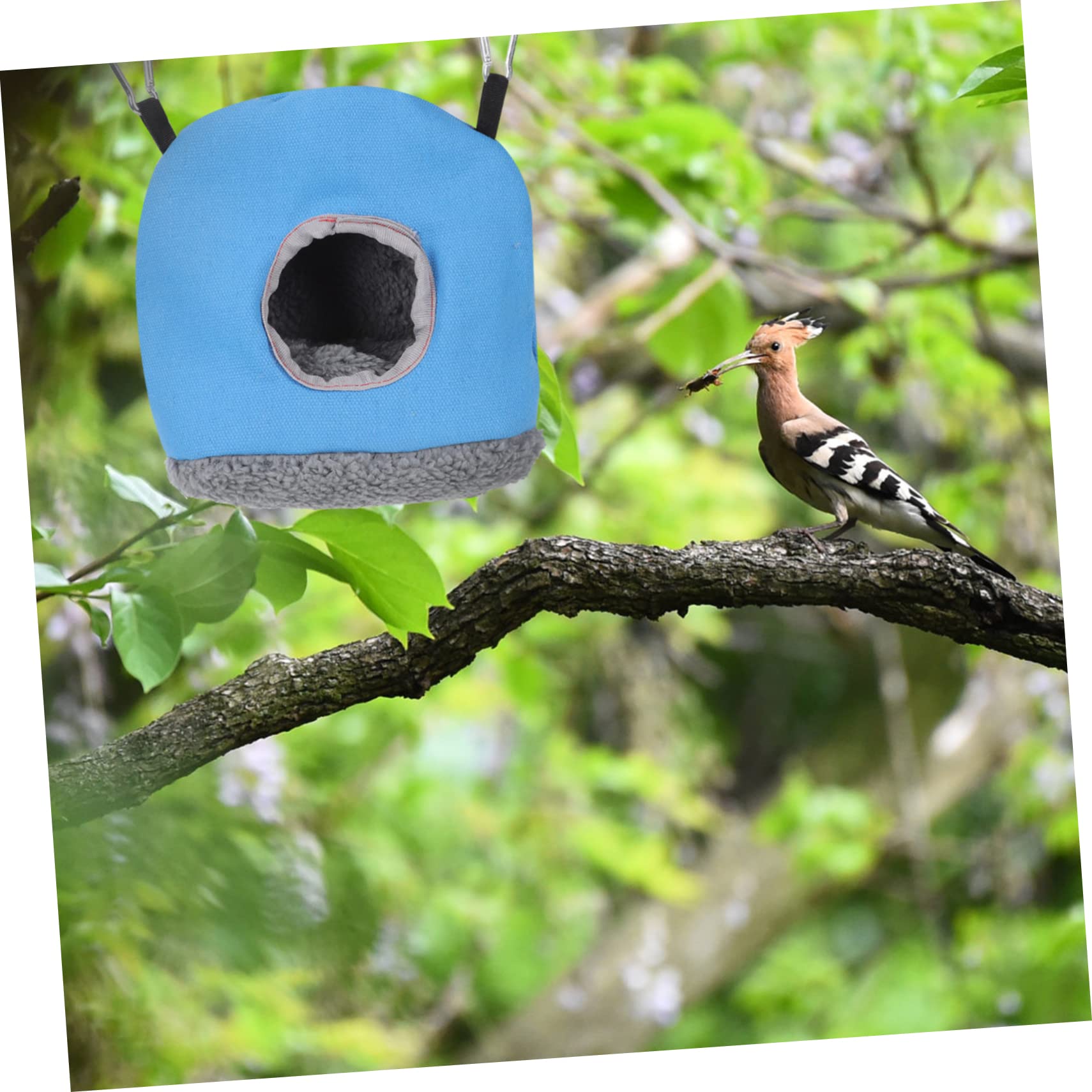 Toddmomy 5pièces Maison Suspendue pour Perruches Nid Décoratif Et Résistant à Usure Accessoire pour Oiseaux Environnement Douillet Et Chaud pour Échapper Aux Prédateurs