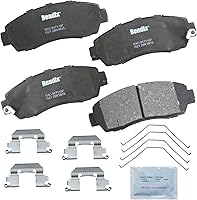 Vista 87 de Pastillas de Freno Delanteras Cerámicas Bendix Priority1 CFC430A para Modelos Selectos INFINITI G35, I30, Nissan 350Z, Altima, Juke, Maxima, Sentra