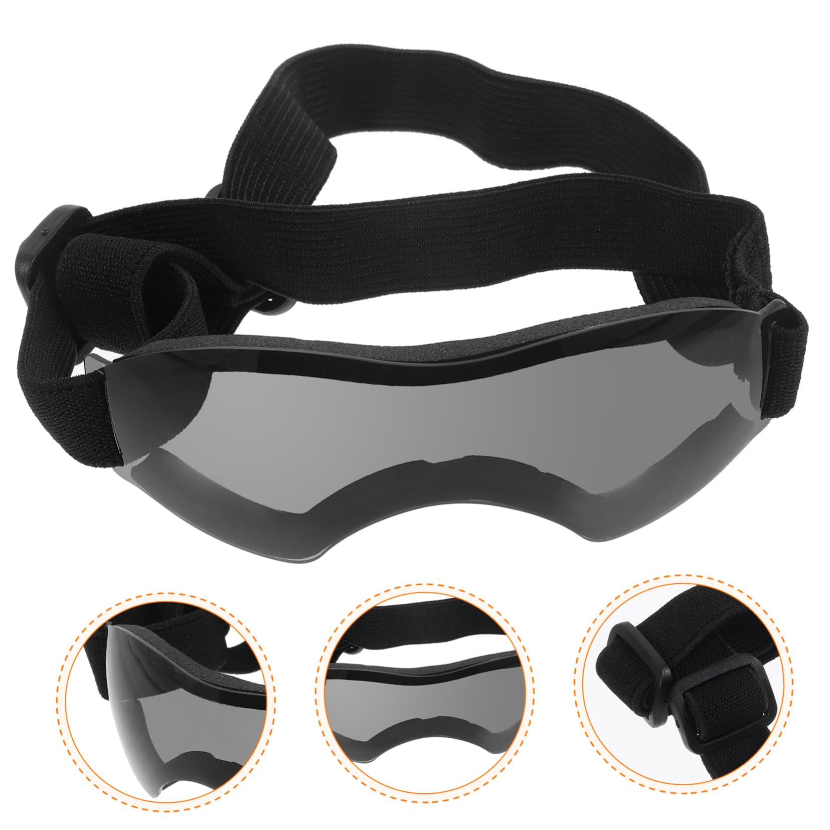 BESPORTBLE 5pezzi Occhiali Da Sole Per Protezione Uv e Occhiali Protettivi Per Attività Outdoor Design Moda e Confortevole Pet Fashion Accessory