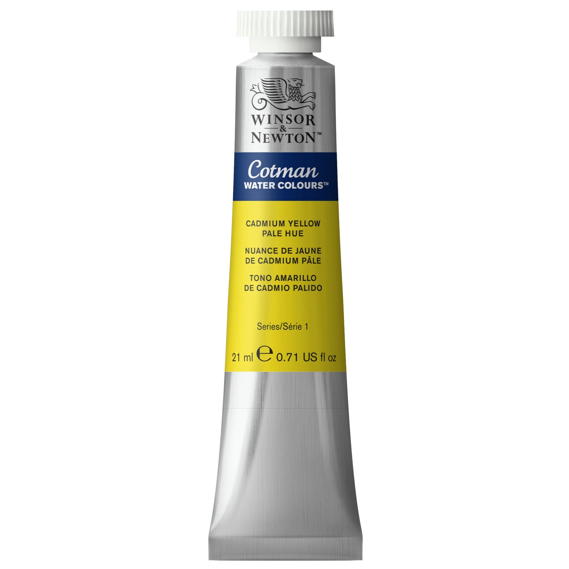 Winsor & Newton Cotman 21ml Water Colour Tube - Cadmium Yellow Pale Hue