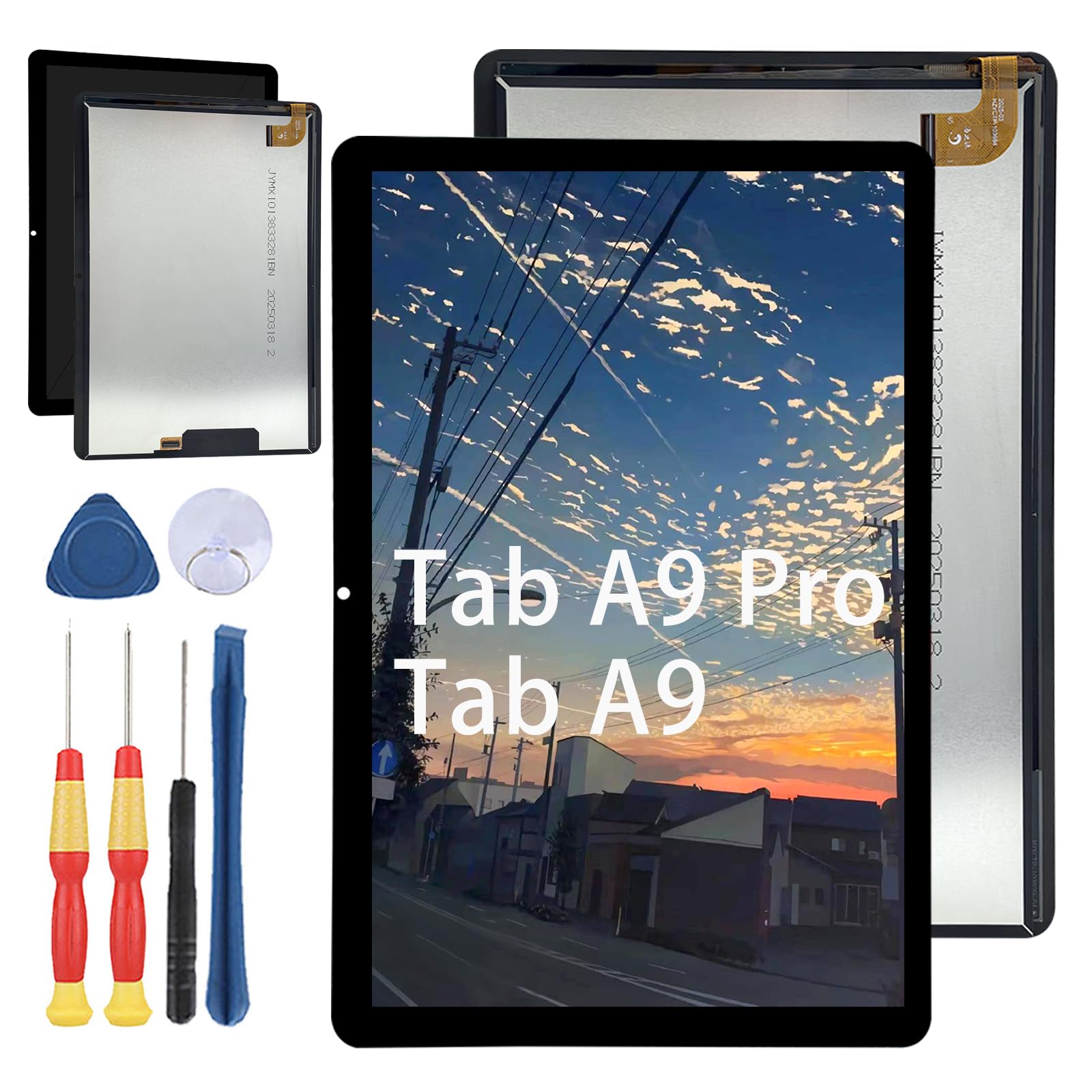 Nuovo schermo di ricambio per Doogee Tab A9 / Tab A9 Pro LCD Display Riparazione schermo e accessori strumento di ricambio.
