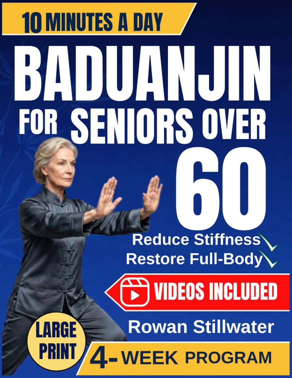 Baduanjin for Seniors Over 60: Simple Daily Routines to Reduce Stiffness, Improve Mobility, and Support Healthy Aging (Tai Chi for Seniors O.K)