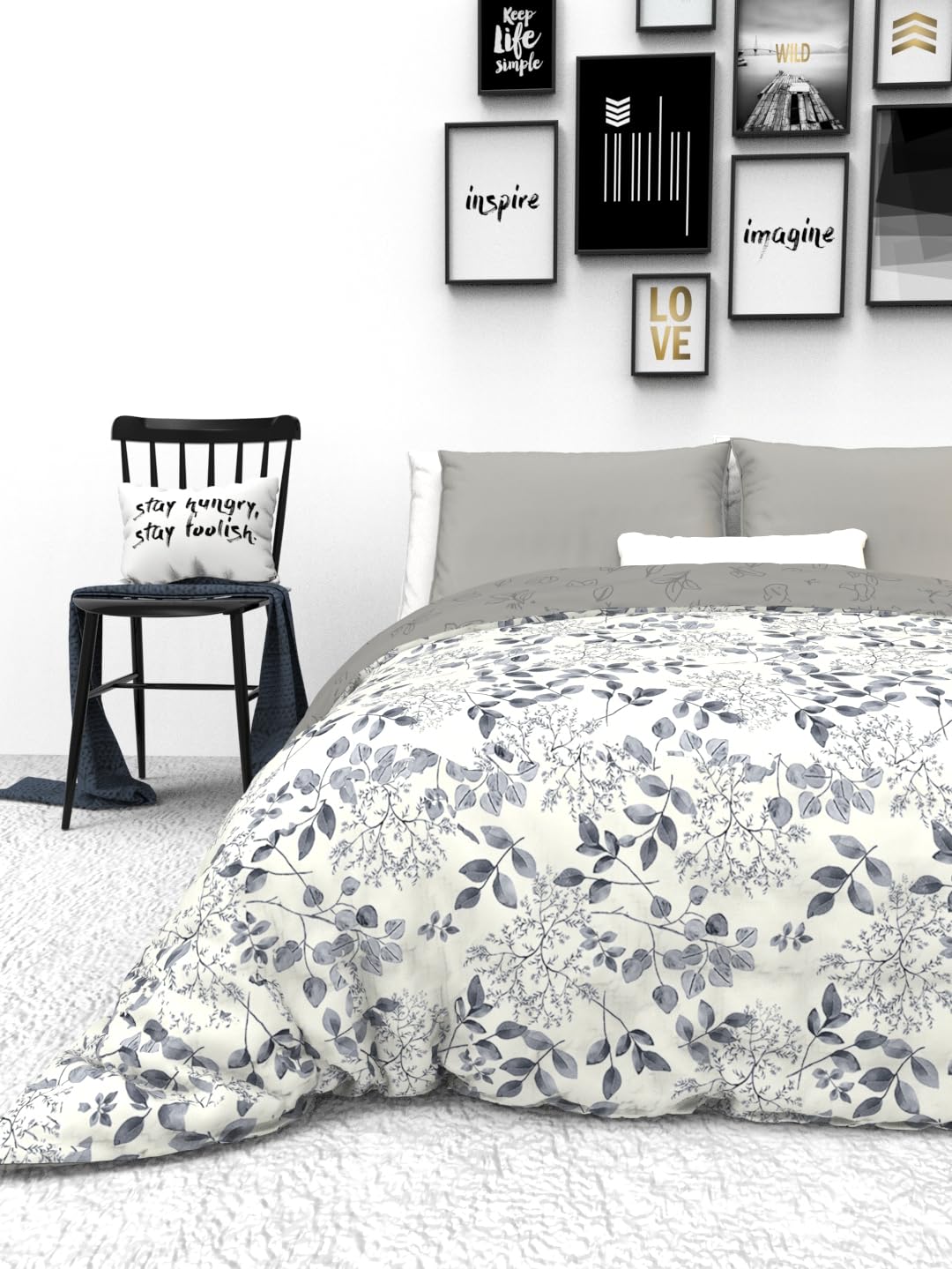 Grey Willow Reversible AC Comforter Double Bed 225cmx250cm-image-24