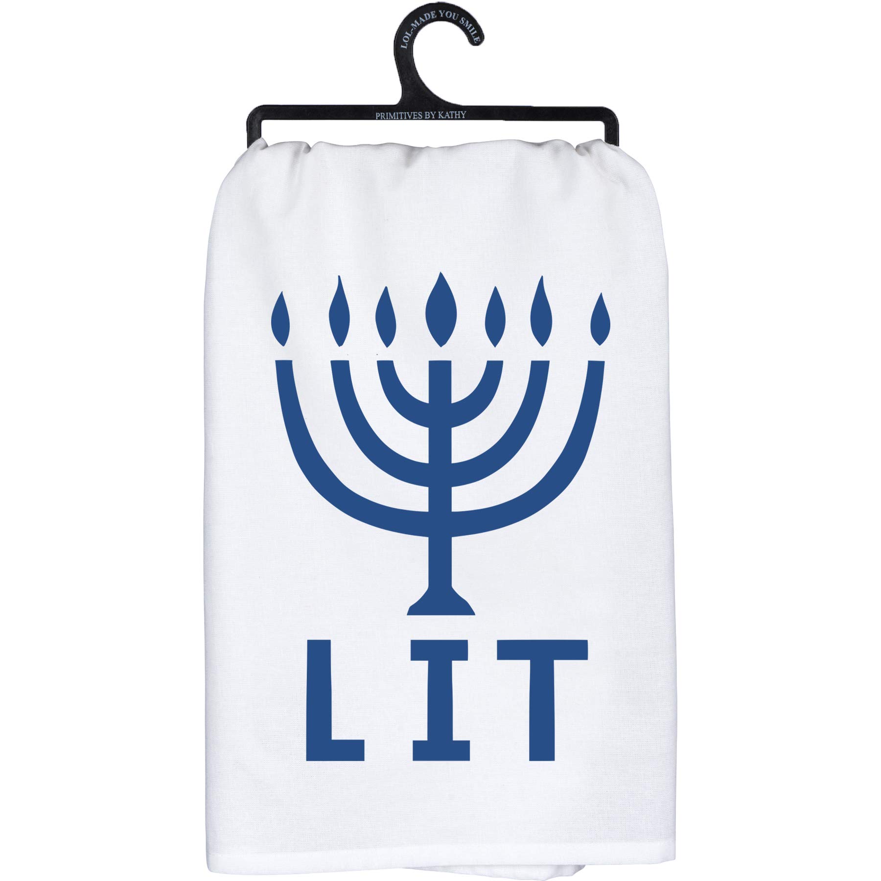 Serviette de cuisine Primitives by Kathy Let's Get Lit 28x28 cm