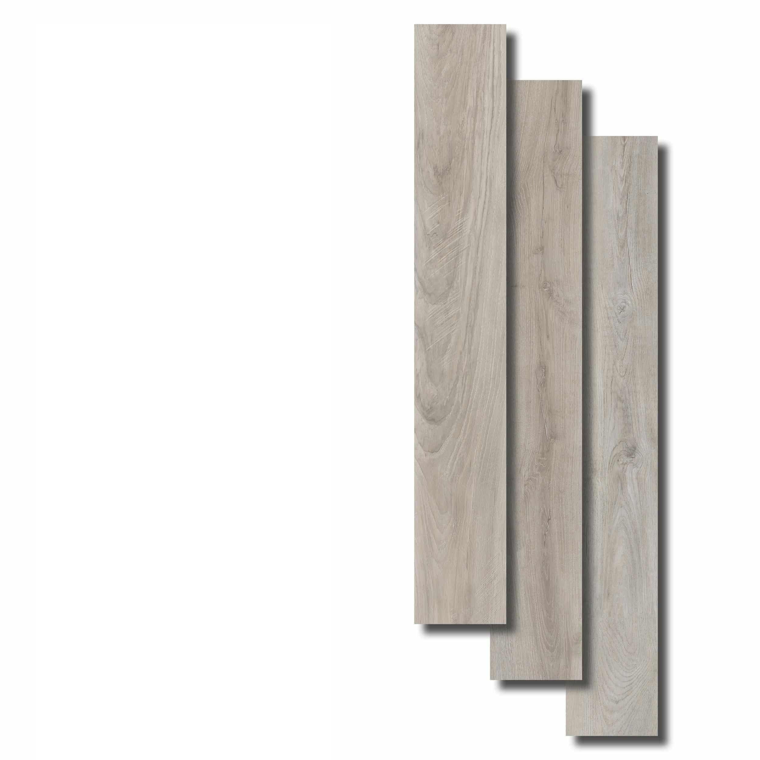 Quercia SPC Canapa, Pavimento Effetto Legno, Stone Polymer Composite, 18,11 x 121,92 cm, Spessore 5mm incluso materazzino fonoassorbente di 1mm, Per Interni, 10 Pezzi, 2,22m²