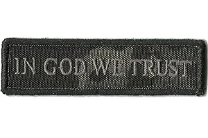 MULTICAM-BLACK In God We Trust - Tactical Morale Patch