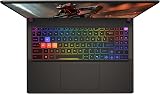 MSI Vector 16 HX AI Ordinateur portable de jeu, Intel Ultra 7-255HX, 16 Go de RAM DDR5, 512 Go PCIe SSD, 16 pouces FHD+ (1920 x 1200) 144 Hz, Nvidia G-Force RTX 5070Ti, clavier RVB 24 zones, W11 Home - 5