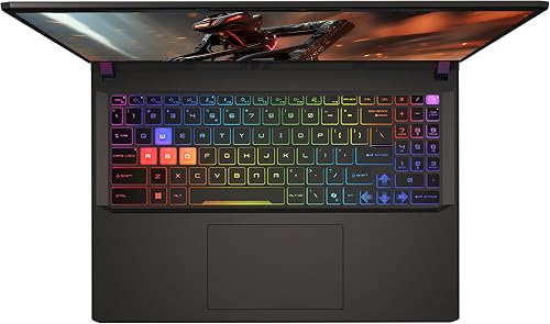 MSI Vector 16 HX AI Ordinateur portable de jeu, Intel Ultra 7-255HX, 16 Go de RAM DDR5, 512 Go PCIe SSD, 16 pouces FHD+ (1920 x 1200) 144 Hz, Nvidia G-Force RTX 5070Ti, clavier RVB 24 zones, W11 Home - 5