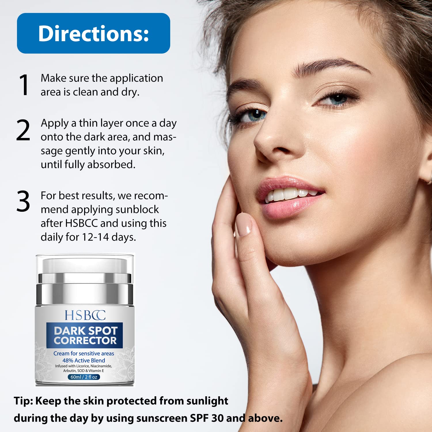 Dark Spot Remover for Face and Body, Dark Spot Corrector, Sun Spots