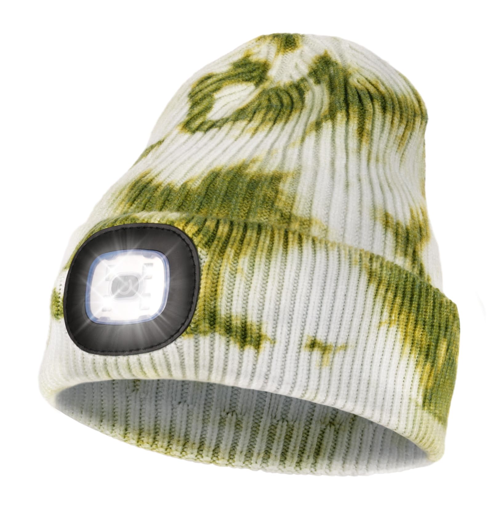 MELASA Unisex Beanie with The Light Hands Free Winter Beanie Gifts for Men