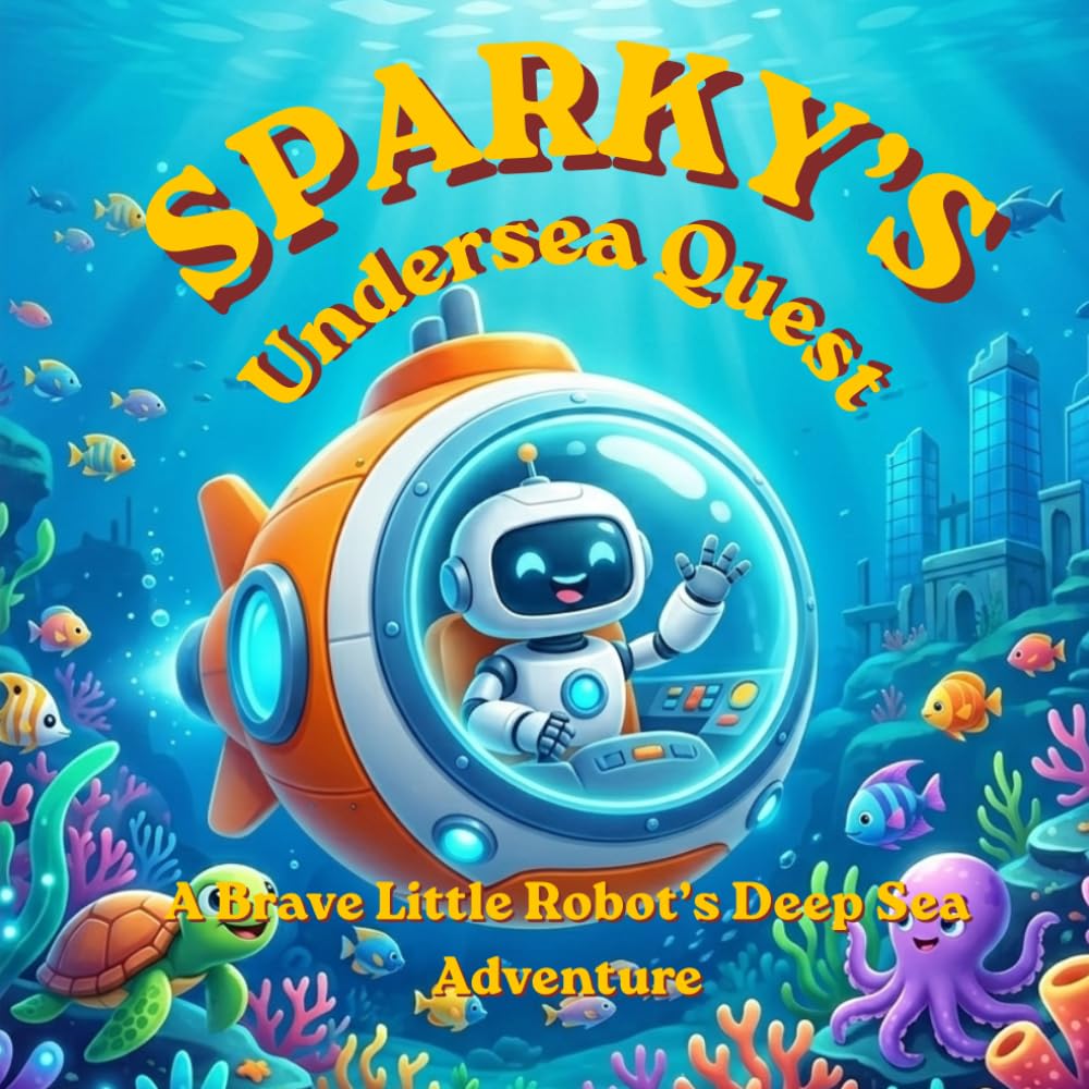 Sparky’s Undersea Quest: A Brave Little Robot’s Deep Sea Adventure - A Fun and Educational Picture Book for Kids About Ocean Animals, Friendship, and Discovery (The Sparky Chronicles)