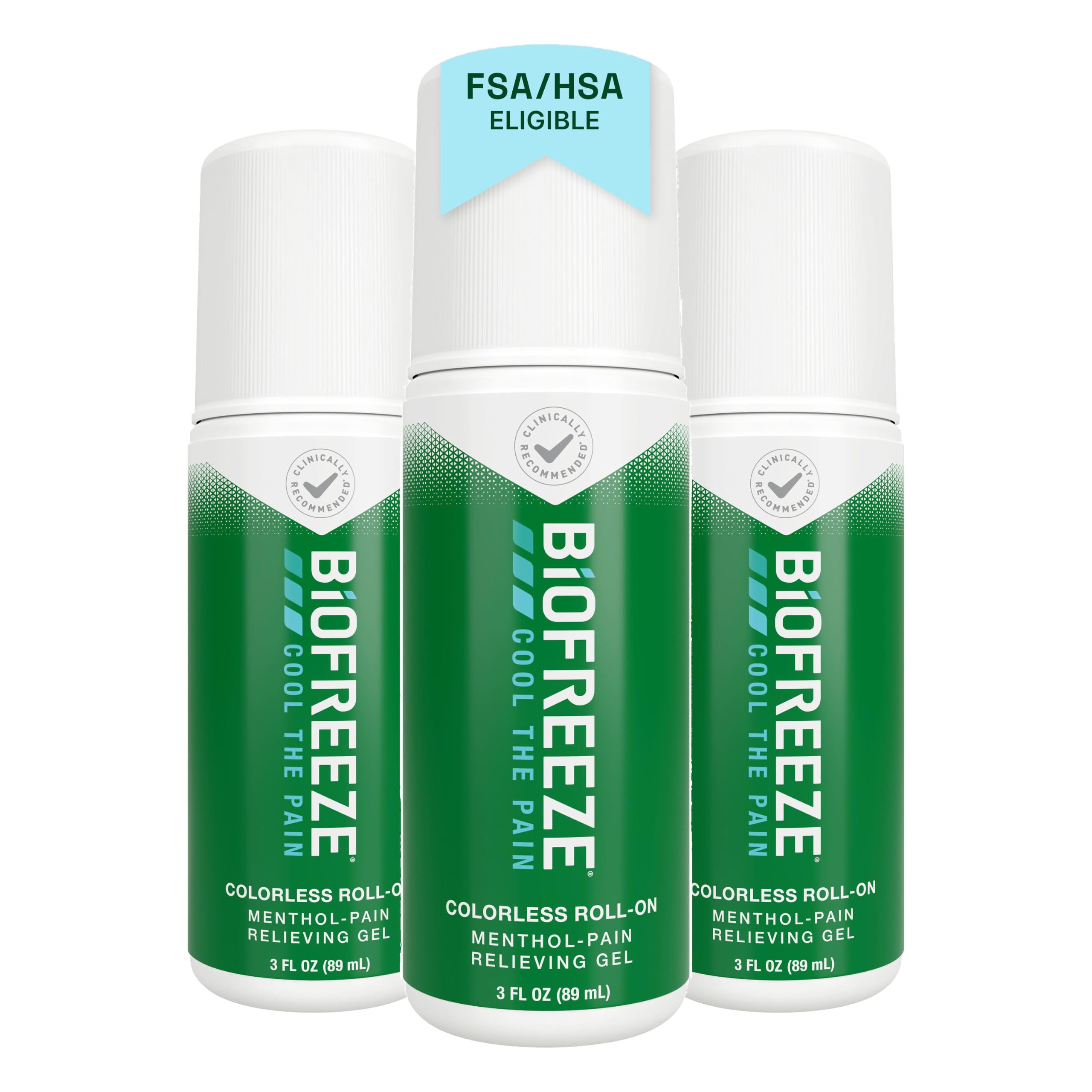 Biofreeze Pain Relief Roll On Day/Overnight Combo Pack, 2x2.5 FL OZ — Amazon image 17