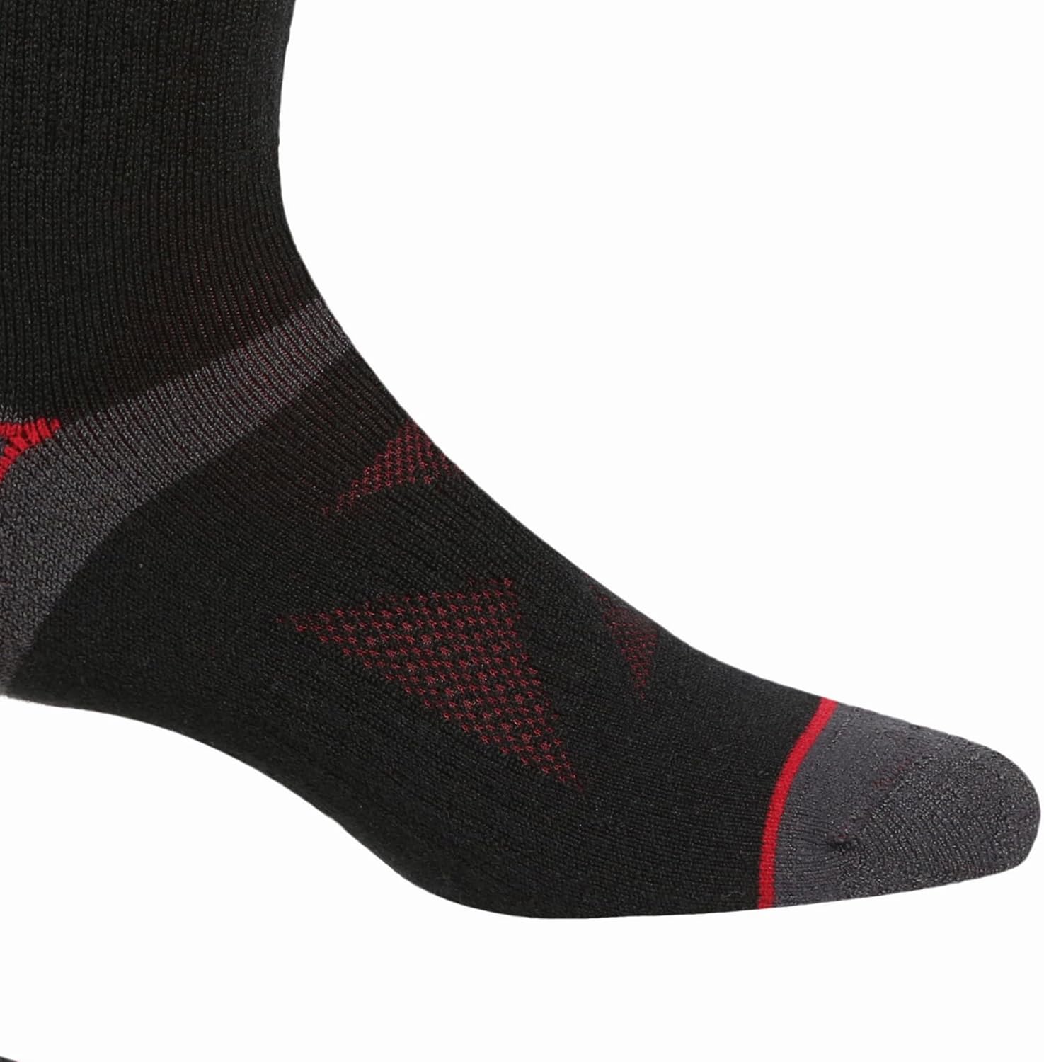 Regatta Unisex Adult Wool Hiking Boot Socks (Pack of 2) (10, 13) (Briar Grey/Navy)