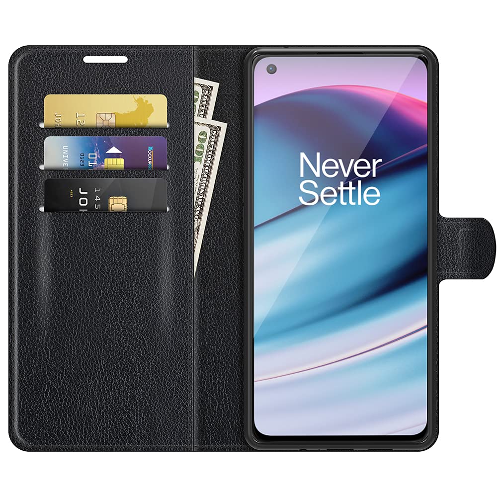 Bravoday Cover per OnePlus Nord CE 5G, Flip Custodia in Pelle PU