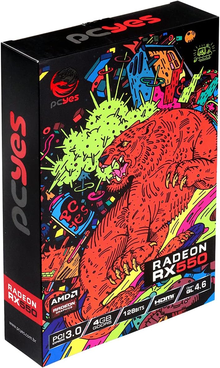 Review Placa de Vídeo AMD Radeon RX 550 4GB GDDR5 Testado 30 dias