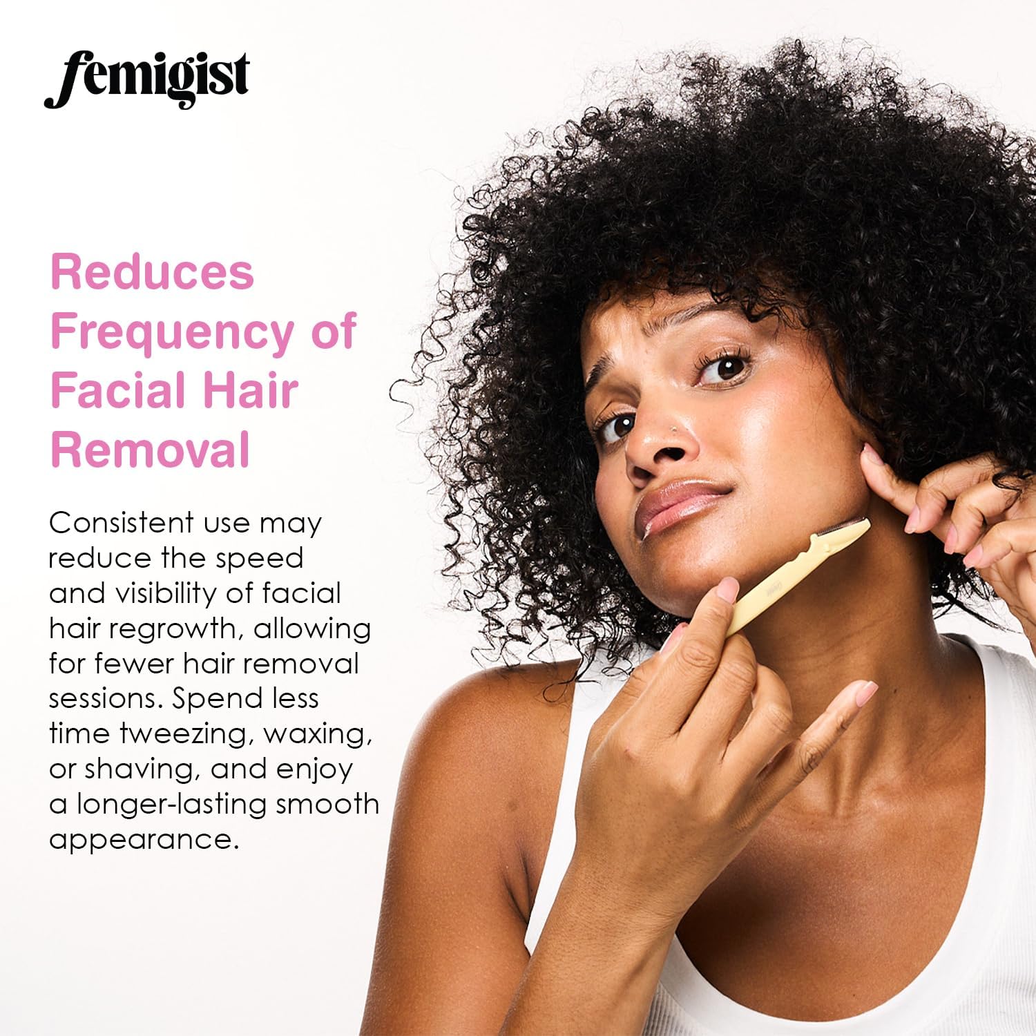 HERsutism Supplement, Spearmint Zinc Capsules for Facial Hair Reduction, Hirsutism Natural Androgen Blocker, PCOS Support, Hormone Balance Aid for Women, Herbal Solution for Excess Growth - Image 4