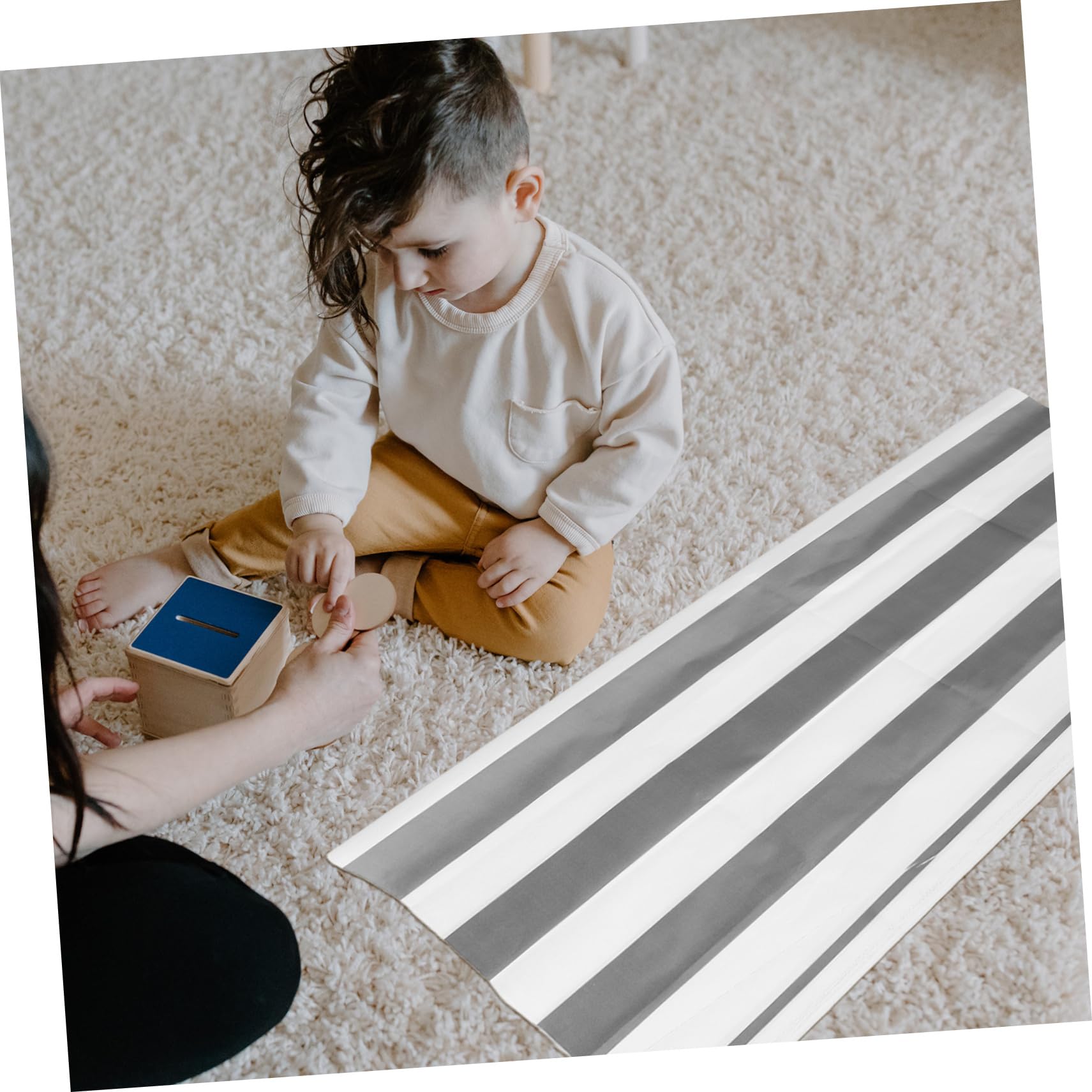 SUPVOX Juguete Señales De Tráfico Paso De Cebra para Niños Pequeño Modelo De Simulación Educativa De Seguridad Vial Accesorio Escolar y Juego Casa