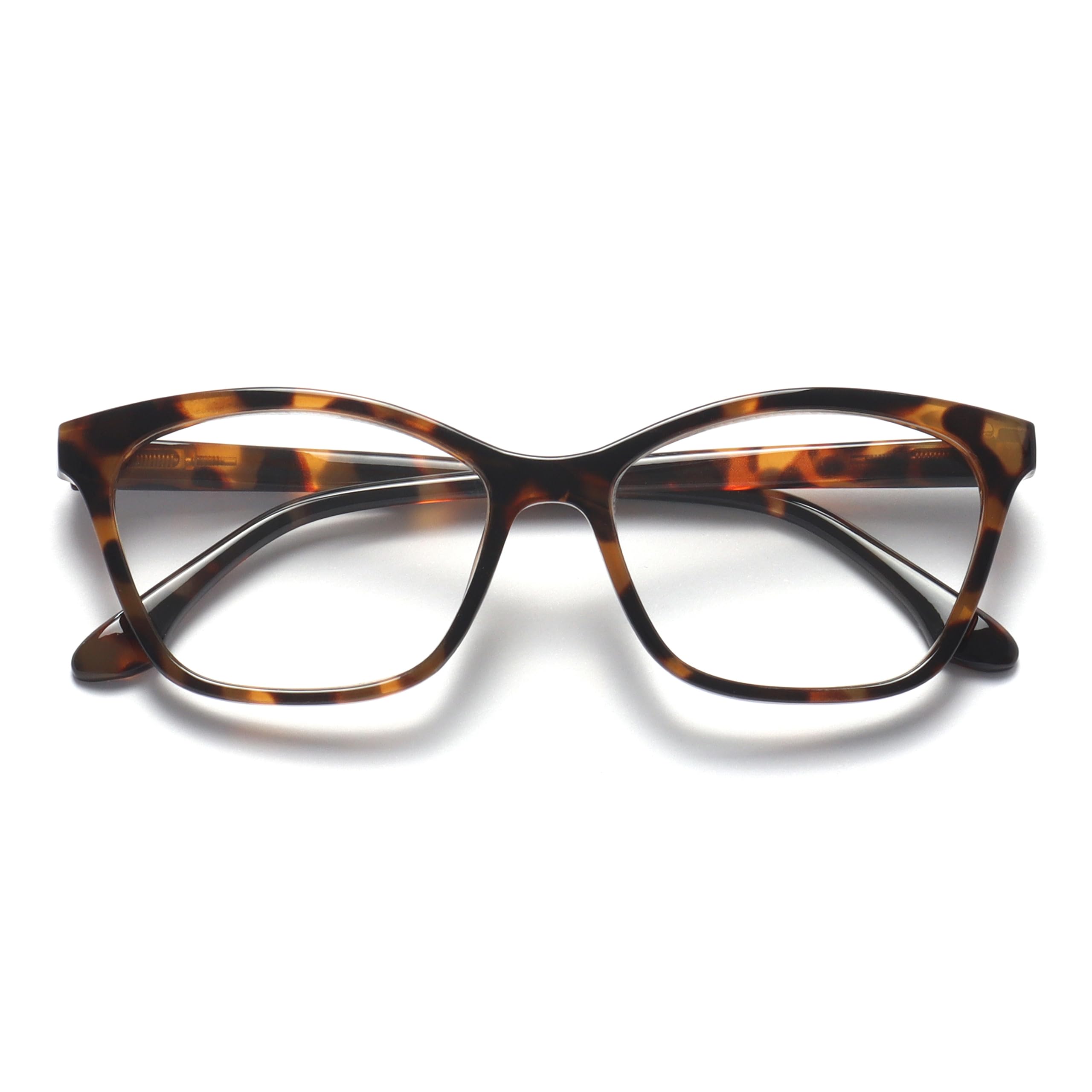 OPULIZE KAT Reading Glasses for Women Men, Cat-Eye Frame with Spring Hinges, Matt Taupe +1.50 (Pack of 1)