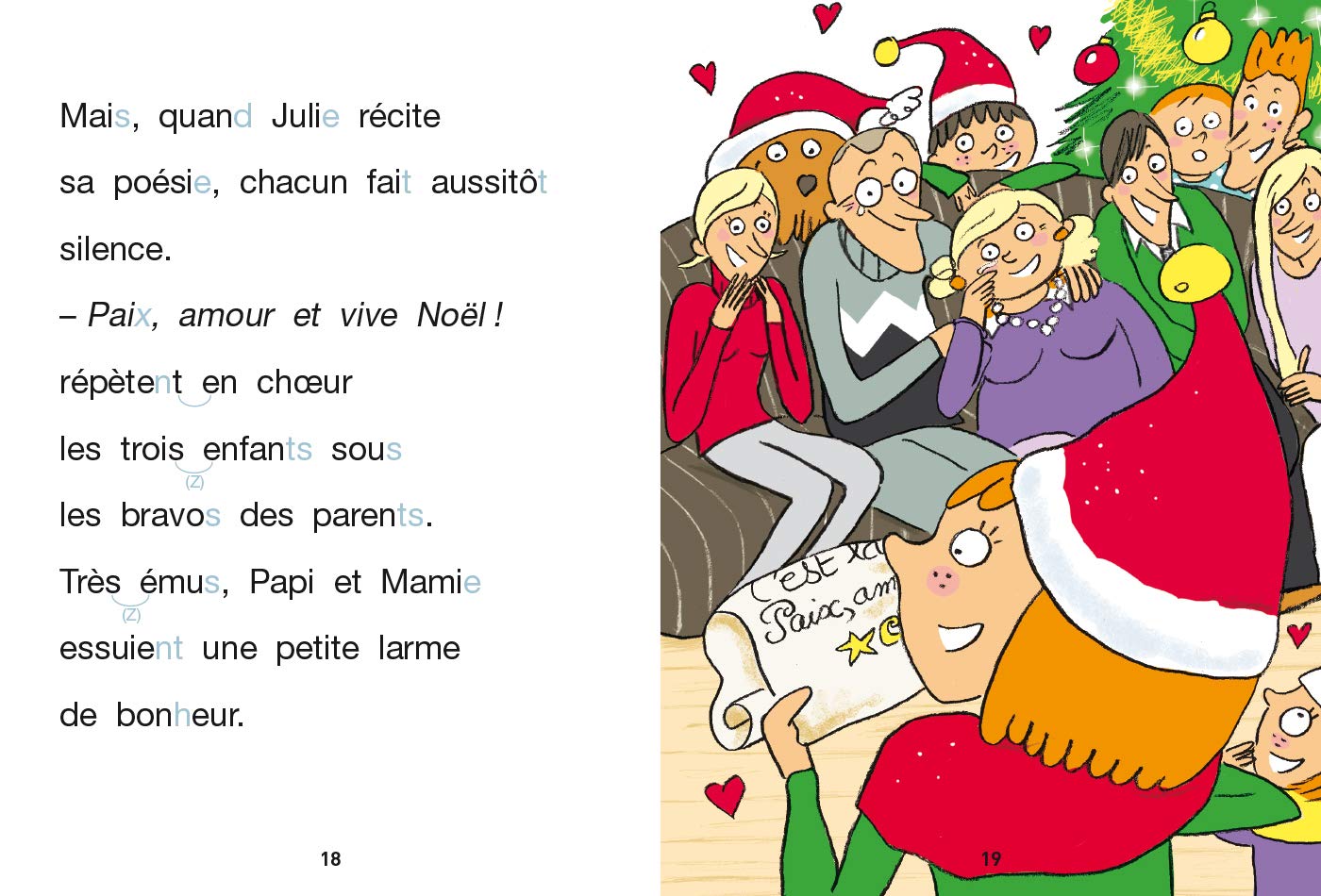 Sami et Julie CP niveau 3 La veillée de Noël: Fin de CP, niveau 3