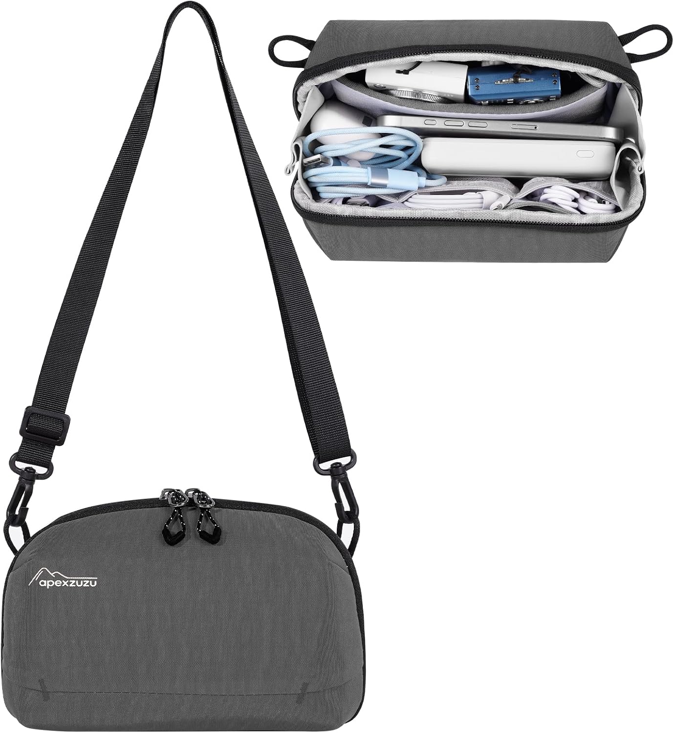 Travel Cord Organizer Case,Charger Bag,Travel Cable Organizer Bags & Cases