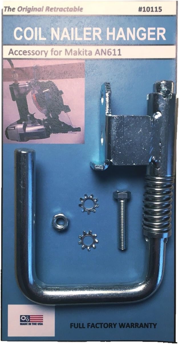 Original Coil Nailer Hanger (Teal #10115) - Accessory for Makita AN611