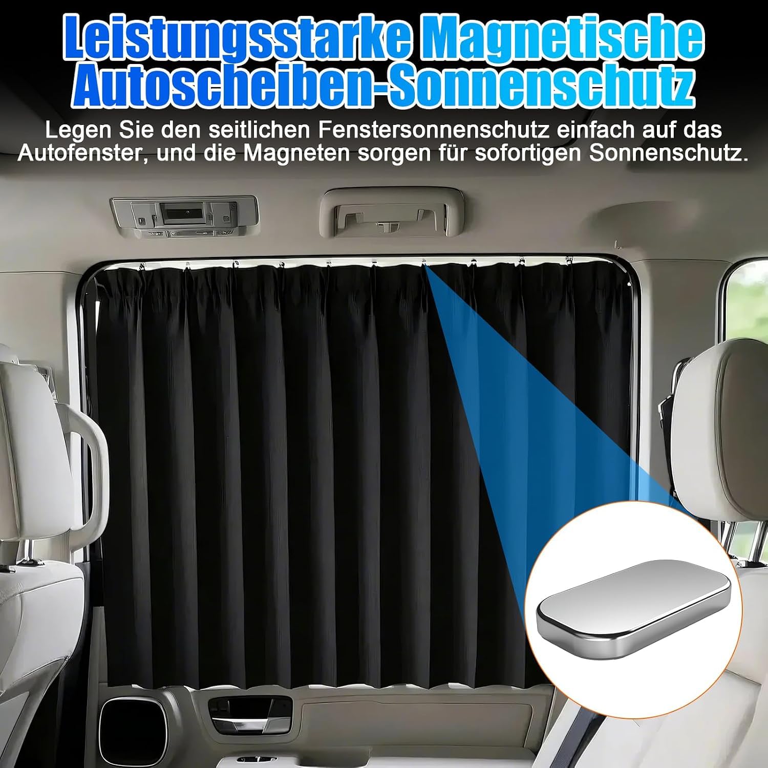 4 Piezas Parasol Coche para Citroën SpaceTourer (2016-2025 2026)