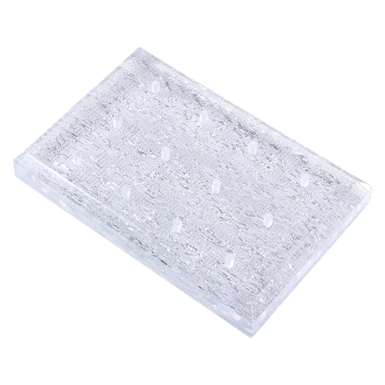 TOVINANNA Acrylic Nail Drill Bit Box 12 Hole Stand under Nail Cleaner Drill Bit Organizer