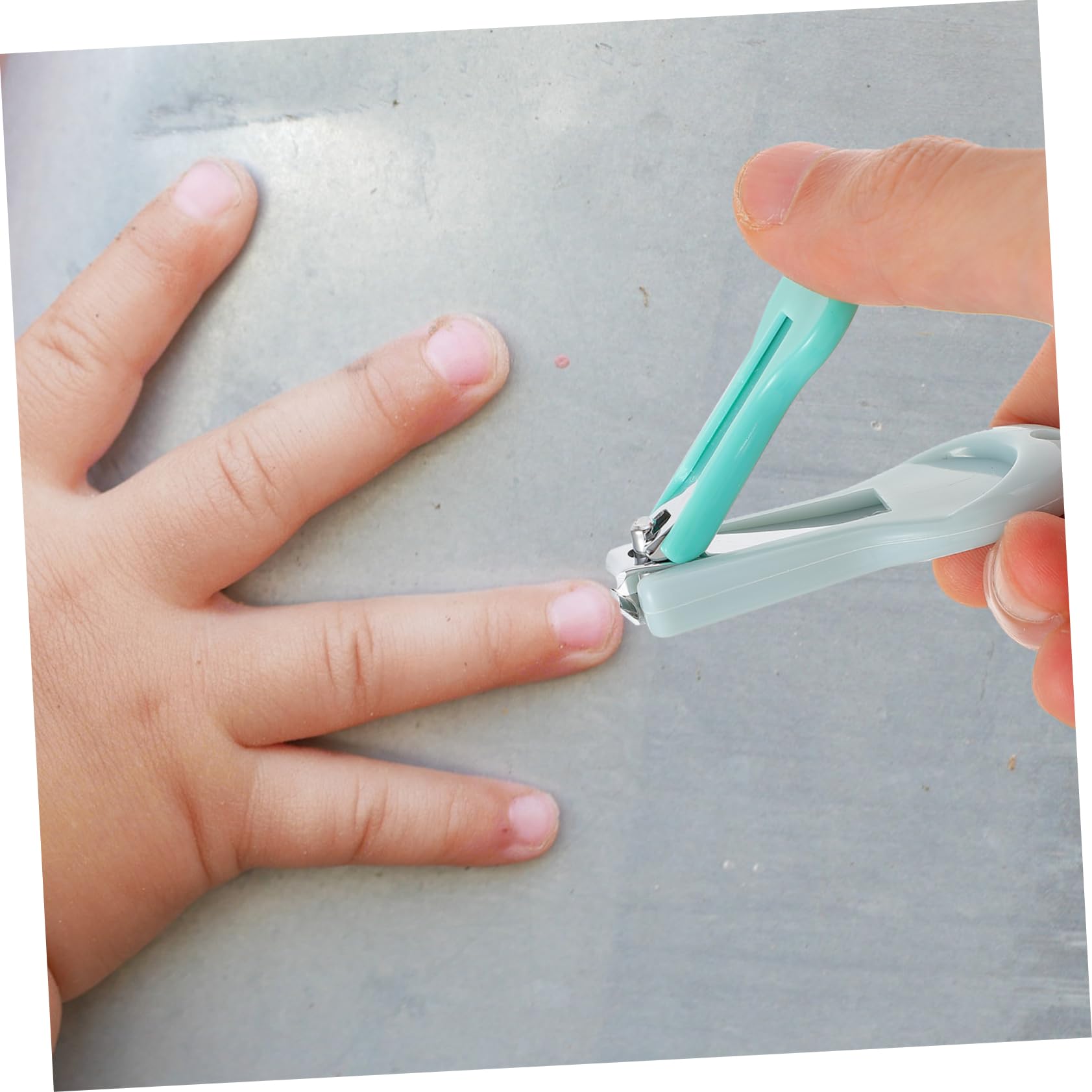 Abaodam 12piezas Kit De Cuidado De Uñas Para Bebés De Cortauñas Tijeras Estuche Seguro y Práctico Para Recién Nacidos y