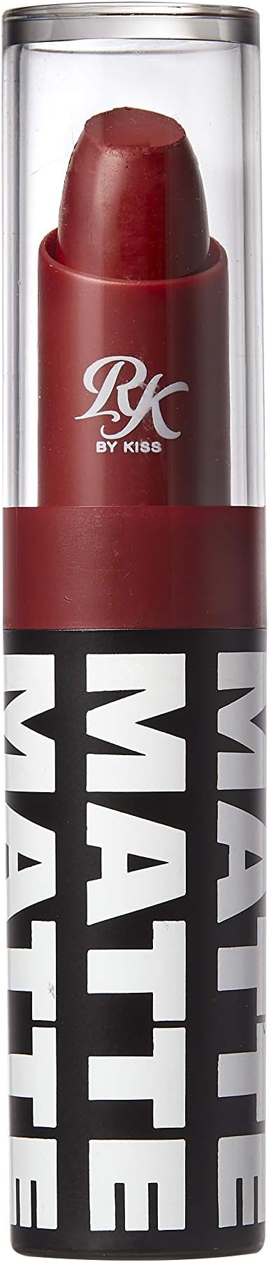Ruby Kisses Lipstick, Matte Finish, Long-Lasting, Highly Pigmented, Smooth Apply, Full Coverage Lip Color Makeup (Red Carpet)