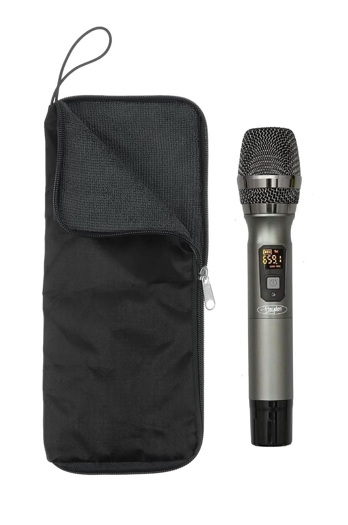 Wireless Microphone Carrying Pouch, Microphone Storage Zipper Bag, Fits Most Hand-Held Wireless Microphones. 11.5 x 5 inches. [ Microphone NOT Included]-image-25