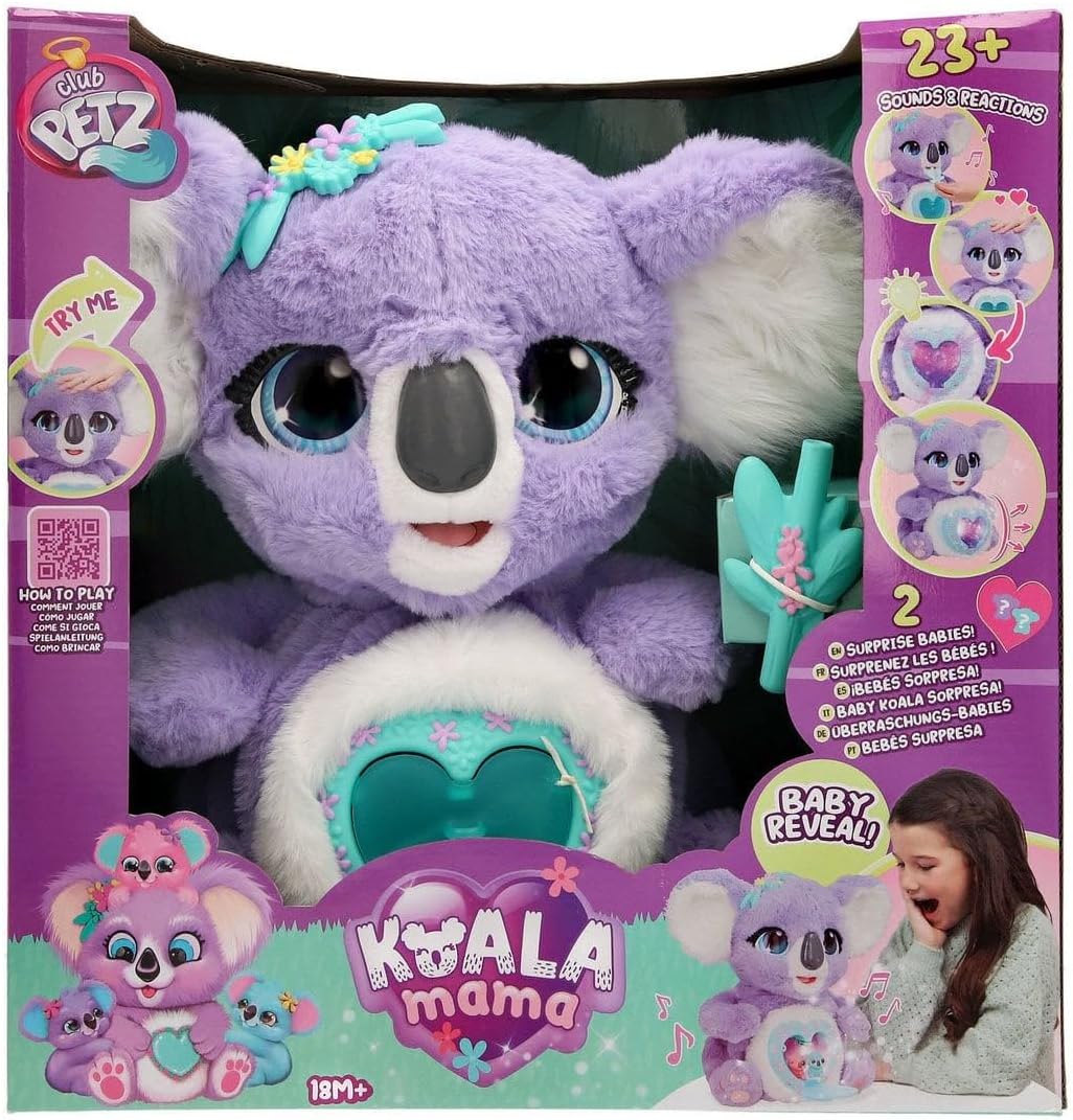 Sunman interaktik Peluş Koala Mama
