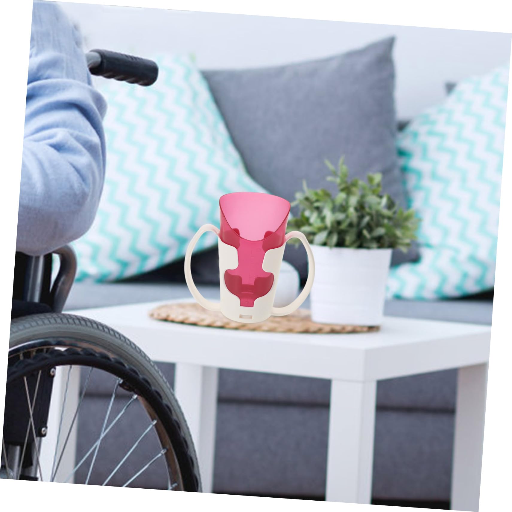 Alipis 5 Piezas Taza De Cuidado De Ancianos Copas De Estadio Taza De Sopa Taza del Paciente Taza De Bebida De Maternidad Copa De Rehabilitación Bol Taza De Agua para Ancianos El Plastico