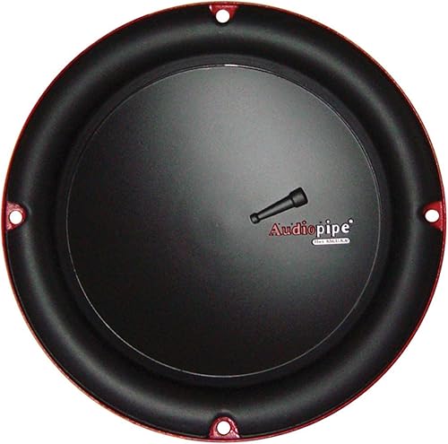 Miniatura 2 de Audiopipe Subwoofer TS-CAR6 Woofer de 6 pulgadas 150 vatios máx. Bobina de voz de 4 ohmios de 1.5 pulgadas, 4 capas, negro