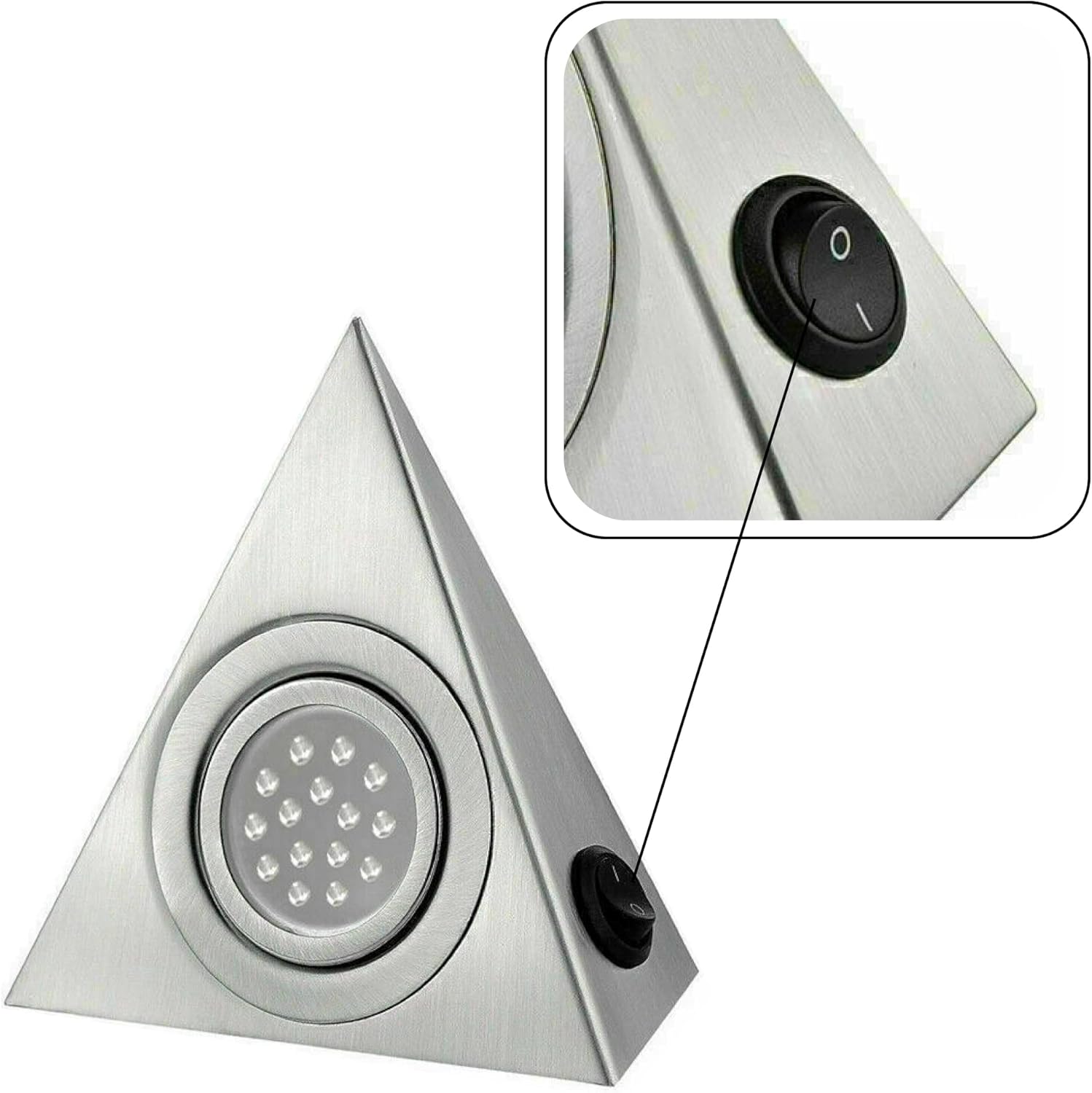 Led Mains Triangle Light, Under Unit Kitchen Lights, Triangle Lights