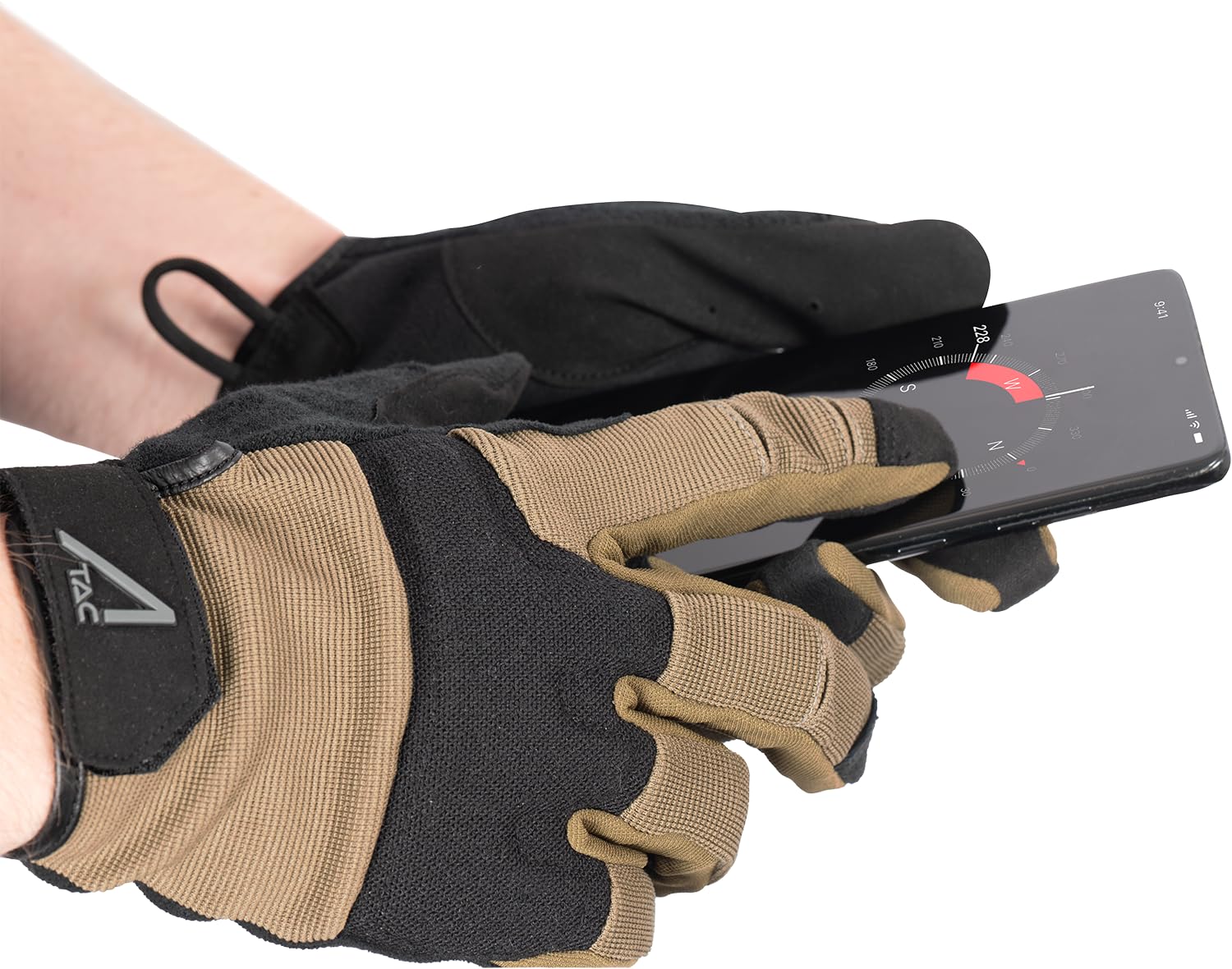 ACE Schakal Gants d'extérieur - Gants Tactiques pour l'Airsoft, le Paintball et le tir Sportif - Compatibles avec les écrans Tactiles - S - XXL - 2