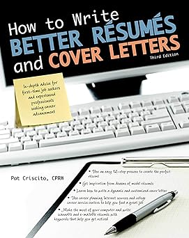 How to Write Better Résumés and Cover Letters