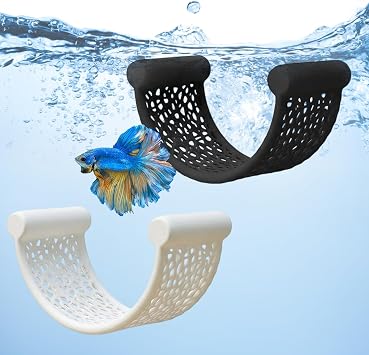 2PCS Betta Hammock, Betta Hideout, Betta Fish Hammock for Aquarium Small Animal Hiding