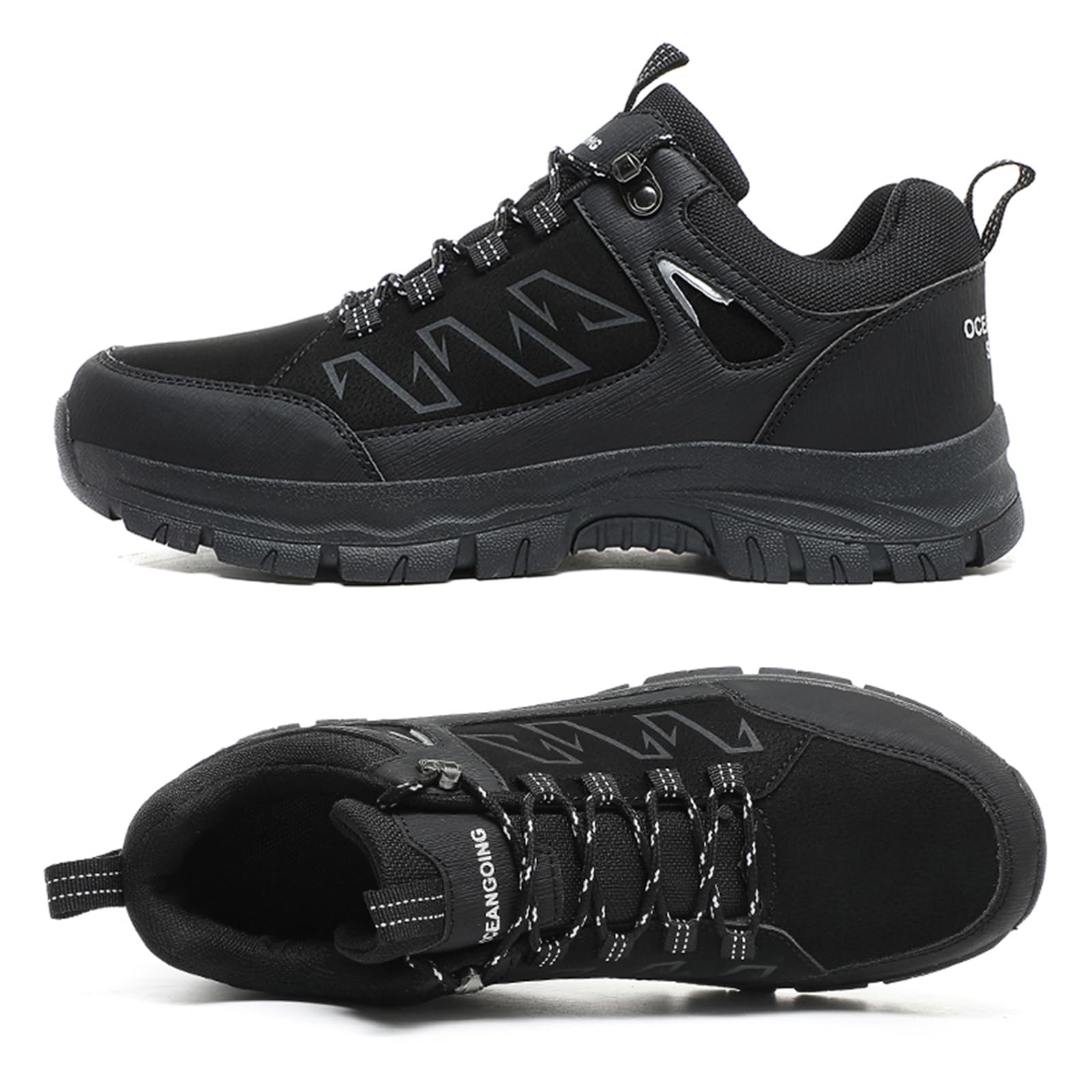 Herren-Wanderschuhe Mit Niedrigem Bund Für Sport Outdoor Arbeit Wanderschuhe rutschfest Leicht Trekking-Schuhe